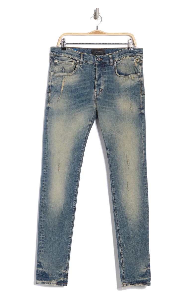 PURPLE BRAND P001 Low Rise Skinny Jeans, Alternate, color, 