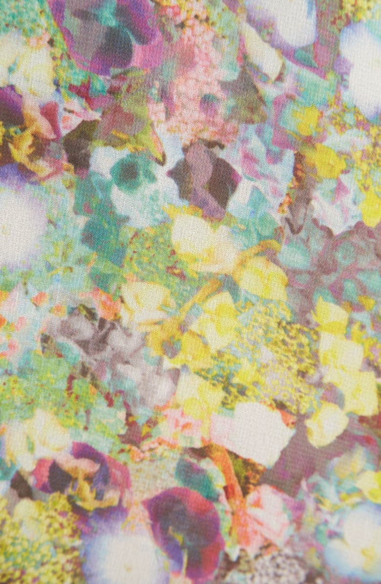 ASTR the Label ASTR Sheer Print Halter Tank, Alternate, color, 