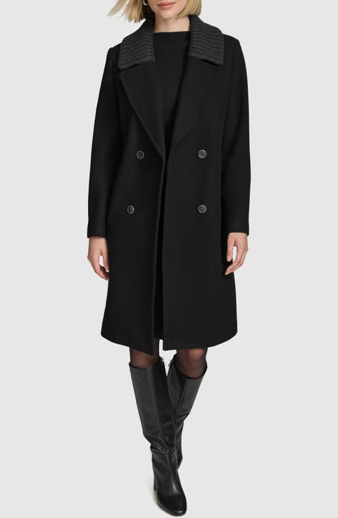 Sloane Wool Blend Walker Coat