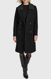 Andrew Marc Sloane Wool Blend Walker Coat