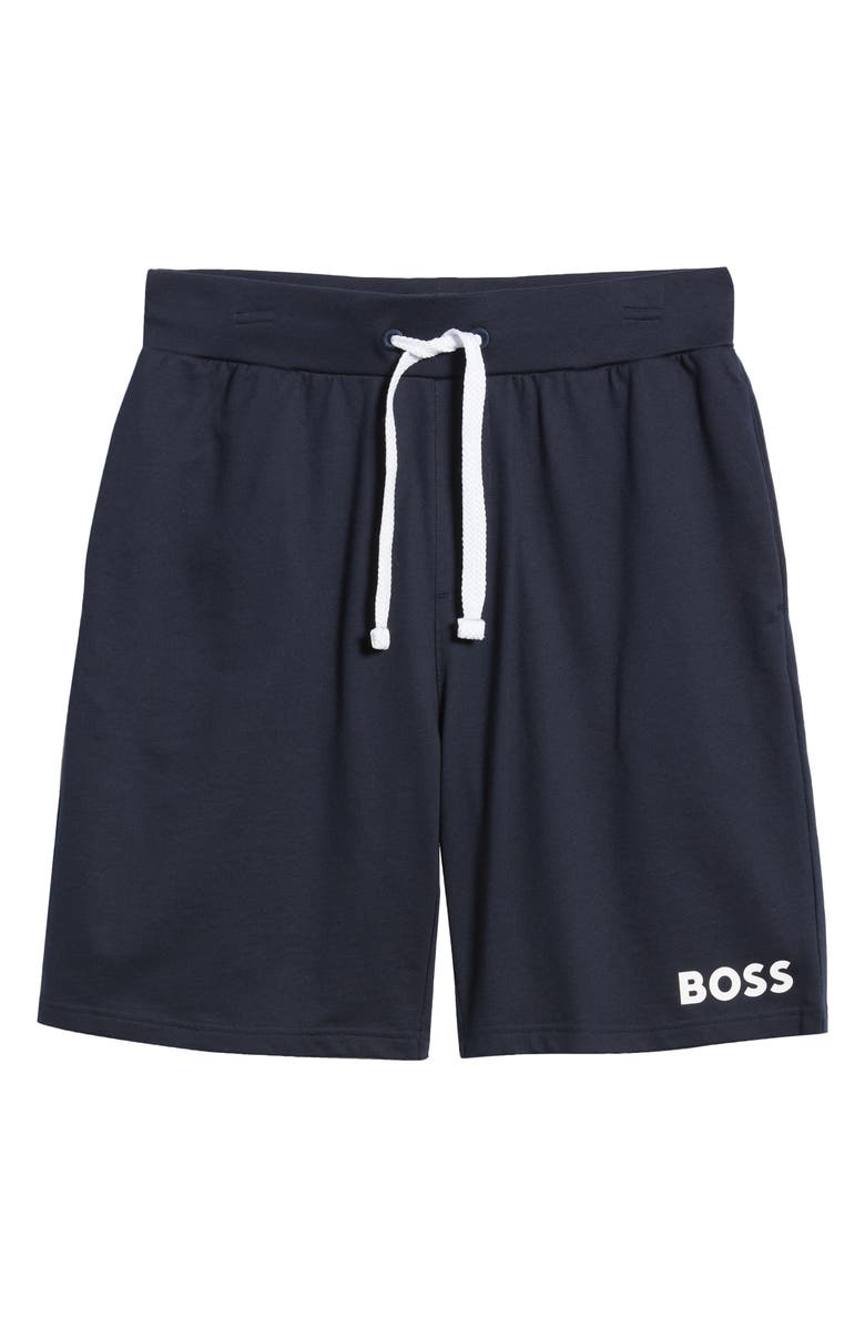 BOSS Men's Ease Pajama Shorts, Alternate, color, Navy