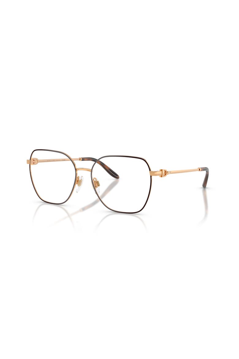 55mm Square optical glasses, Main, color, Brown