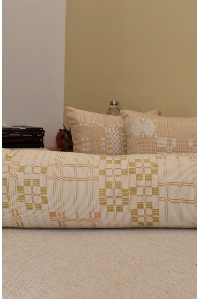 Chingchen Handwoven Long Lumbar - Cover, Alternate, color, Beige