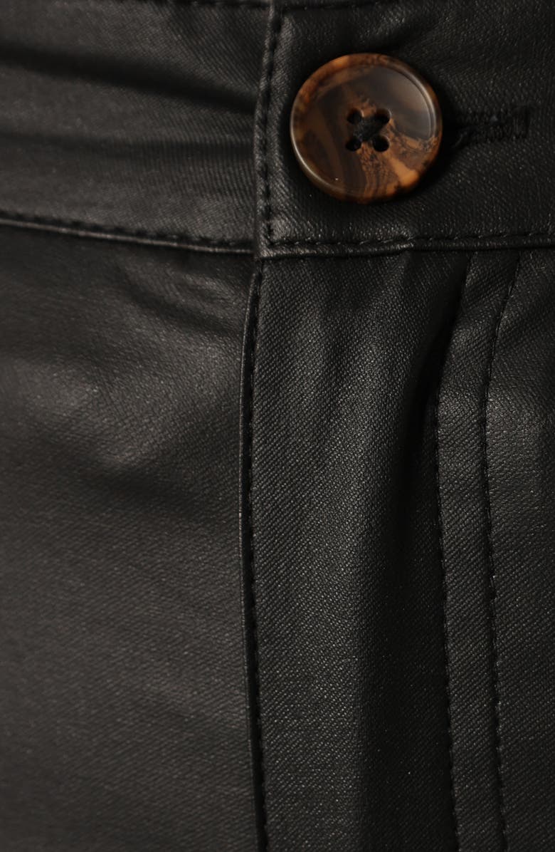 Petal & Pup Sammie High Waist Faux Leather Pants, Alternate, color,