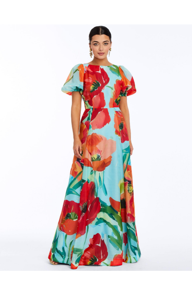 Mestiza New York Pippa Gown, Alternate, color, Orange