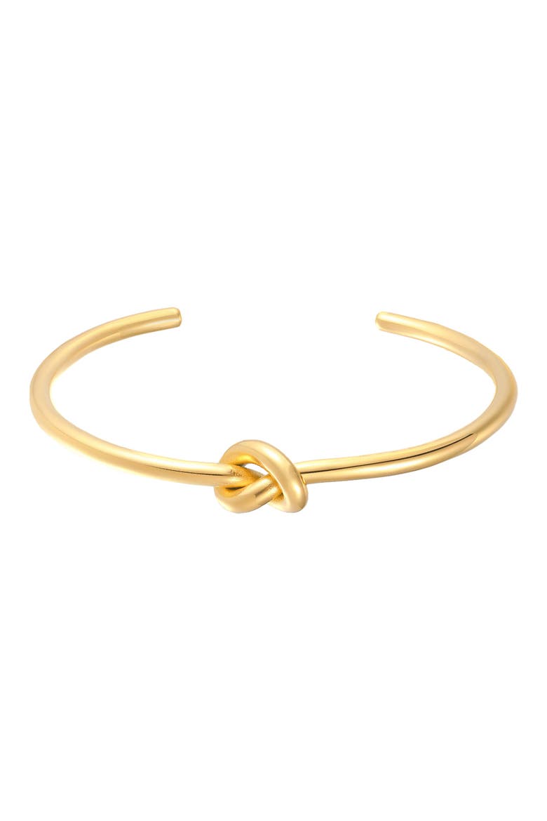 Promise Cuff Bracelet, Main, color, GOLD