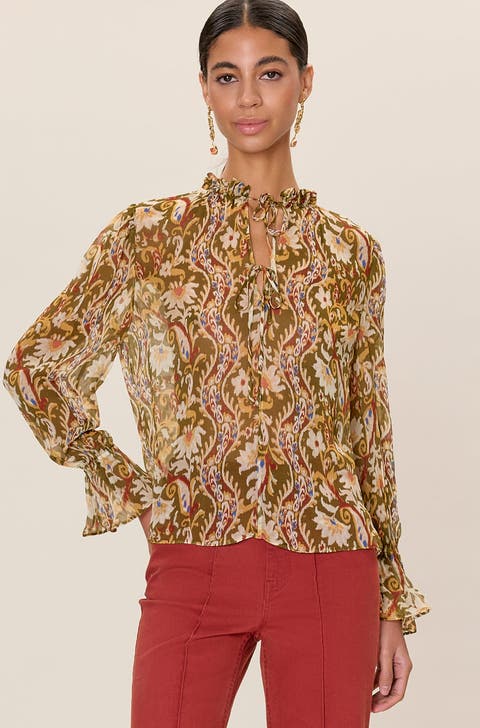 Isha Printed Blouse