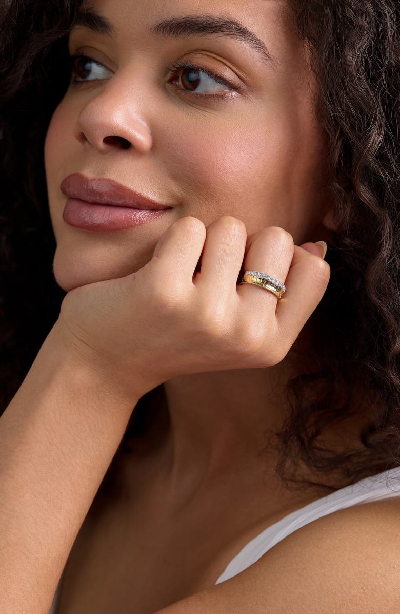 Bony Levy 18K Gold Cleo Diamond Statement Ring, 6mm, Alternate, color, 18Kwy Gold