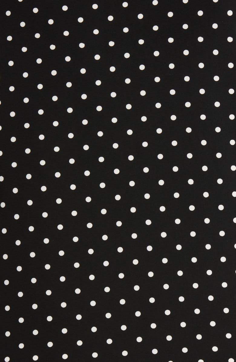 KASPER Flutter Sleeve Top, Alternate, color, Black/ Vanilla Ice