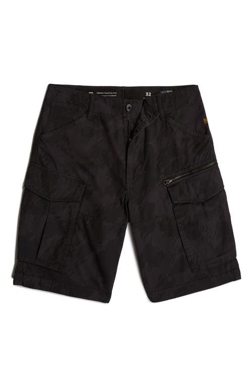 G-star Rovic Zip Relaxed Fit Cotton Ripstop Cargo Shorts In Shadow Glitch Beach Camo