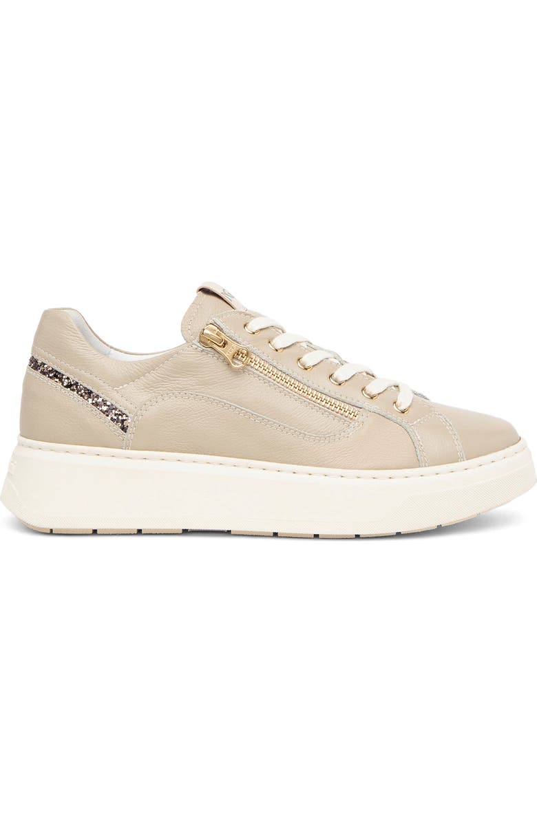 NeroGiardini Platform Sneaker, Alternate, color, Beige