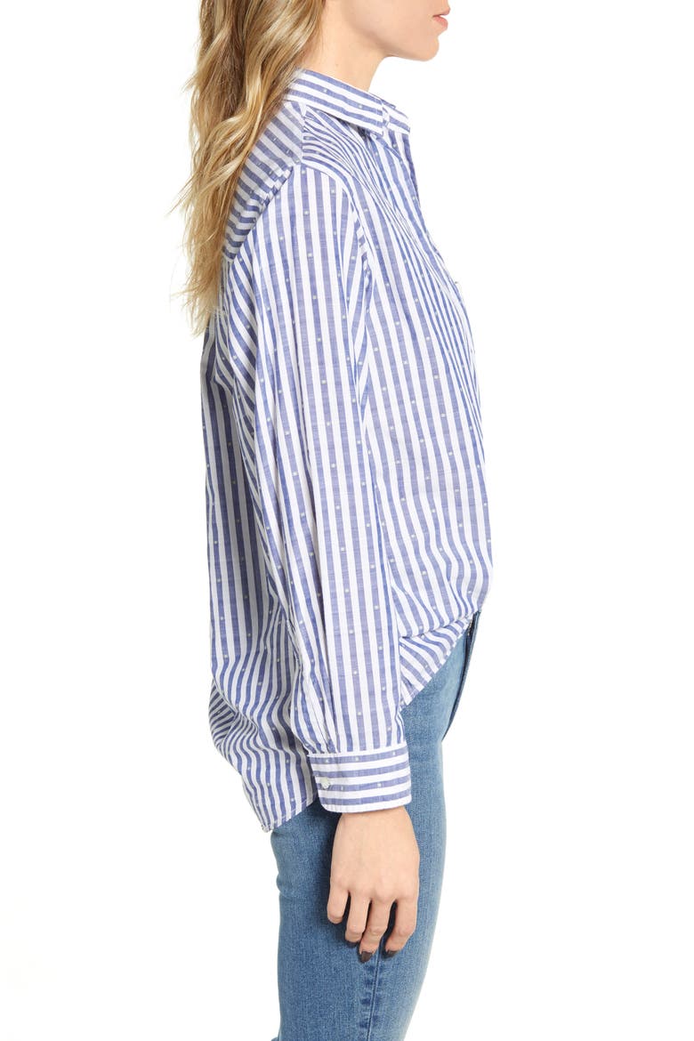 The Hero Washed Cotton Shirt, Alternate, color, ELLIE