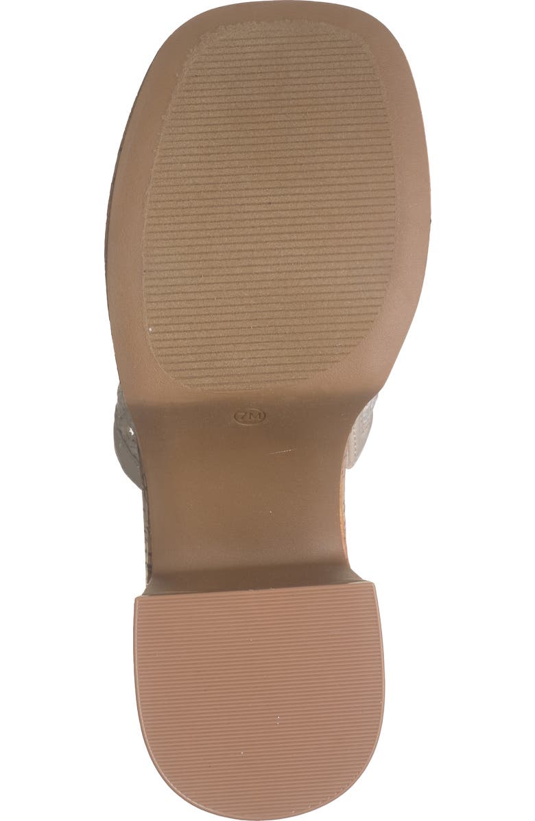 Steve Madden Corah Latticed Platform Sandal, Alternate, color, Bone