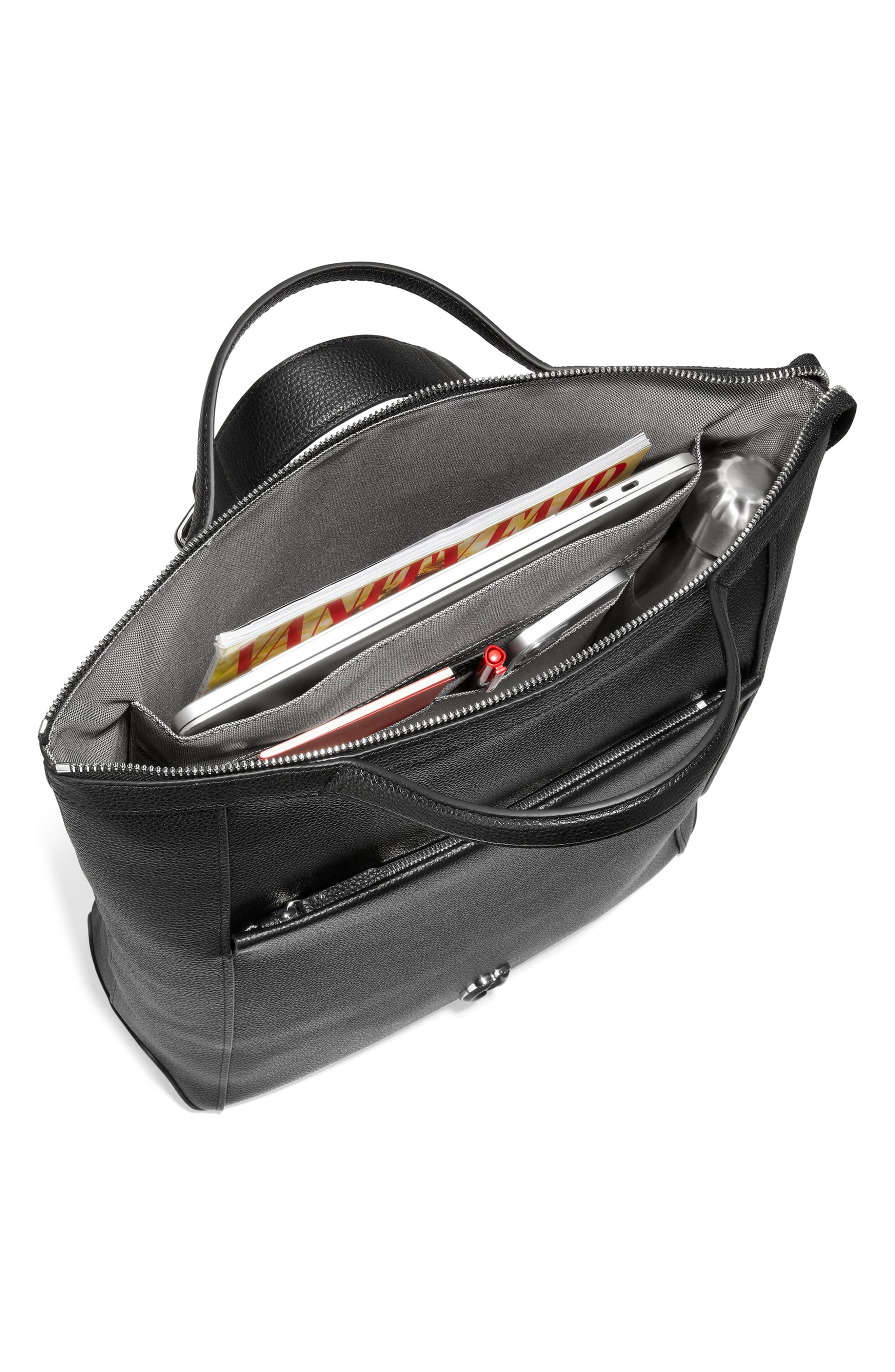 Cole Haan Grand Ambition Leather Convertible Luxe Backpack, Alternate, color, 