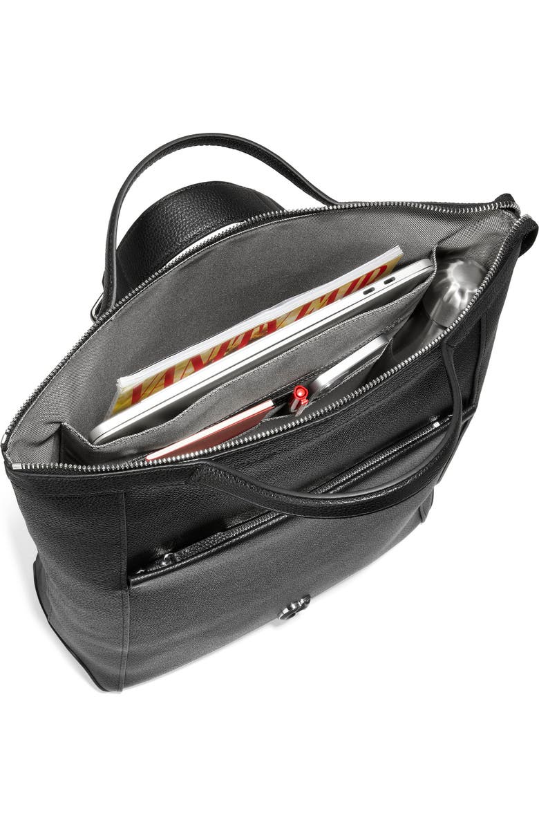 Cole Haan Grand Ambition Leather Convertible Luxe Backpack, Alternate, color,