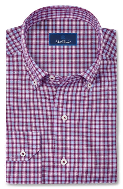 Gingham Performance Sport Shirt