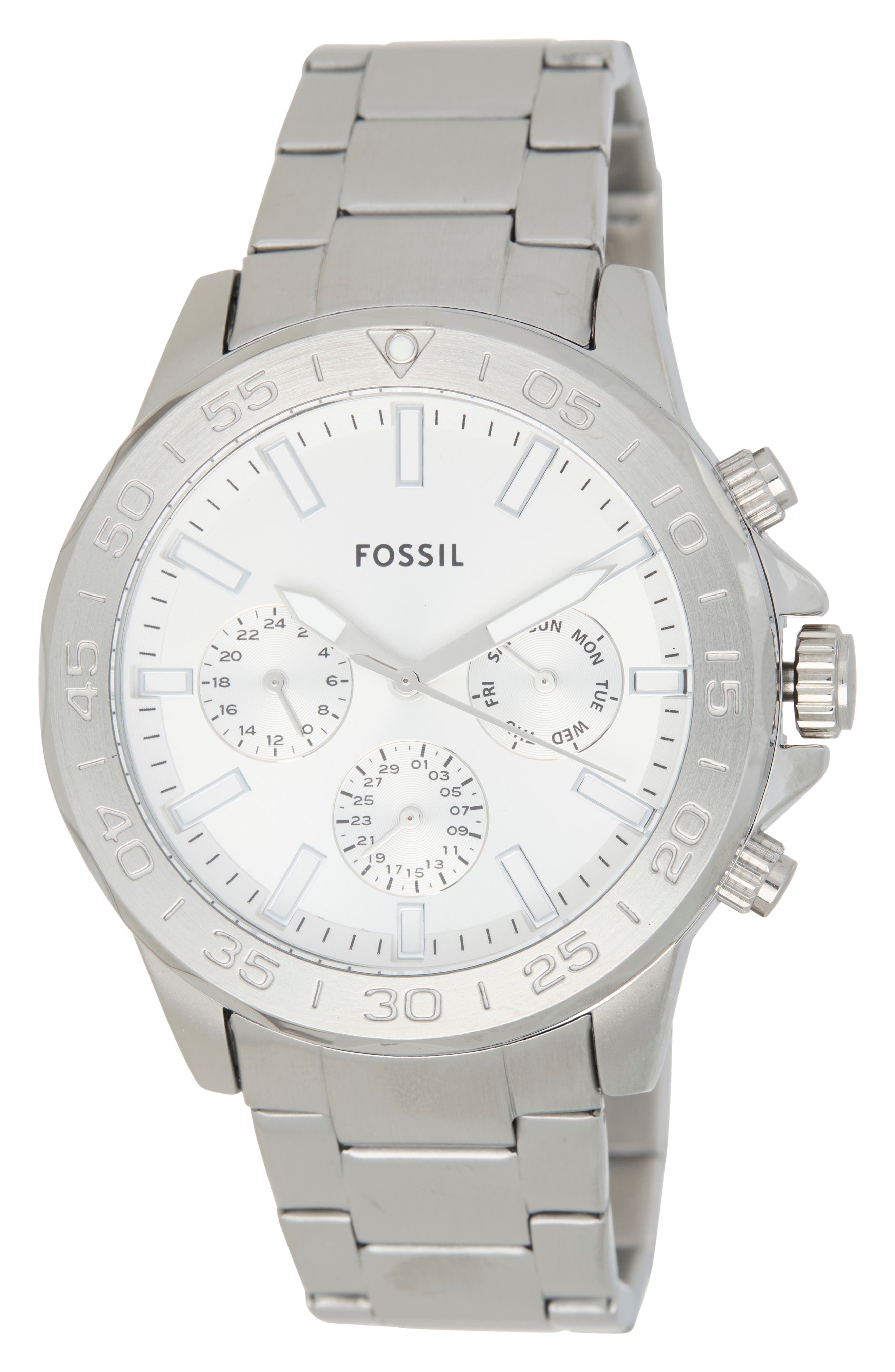 Fossil Bannon Multifunction Stainless Steel Watch
