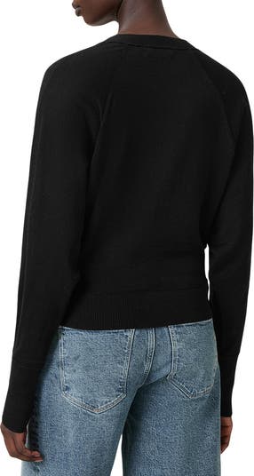 Honor V Merino Wool Cardigan