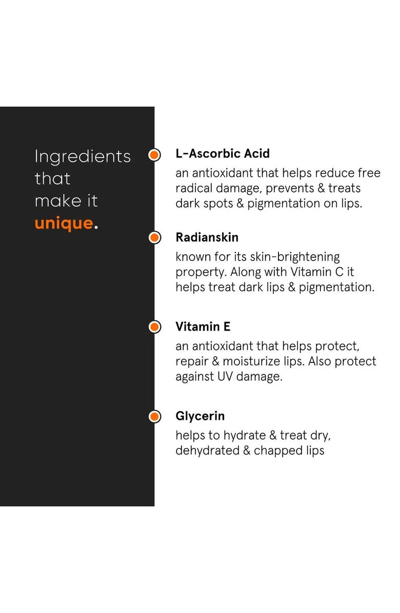 Minimalist L-Ascorbic Acid 08% Lip Treatment Balm, Alternate, color, 