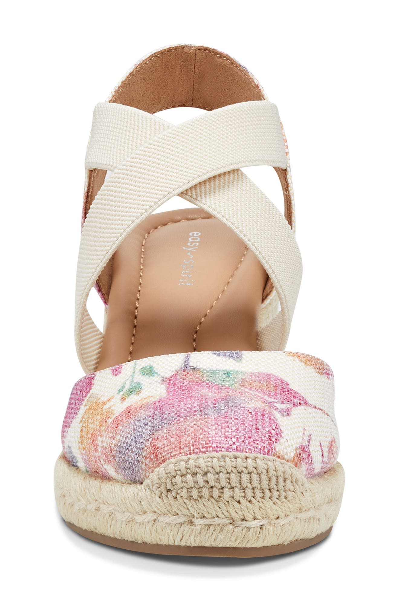 Easy Spirit Meza Espadrille Platform Wedge, Alternate, color, 