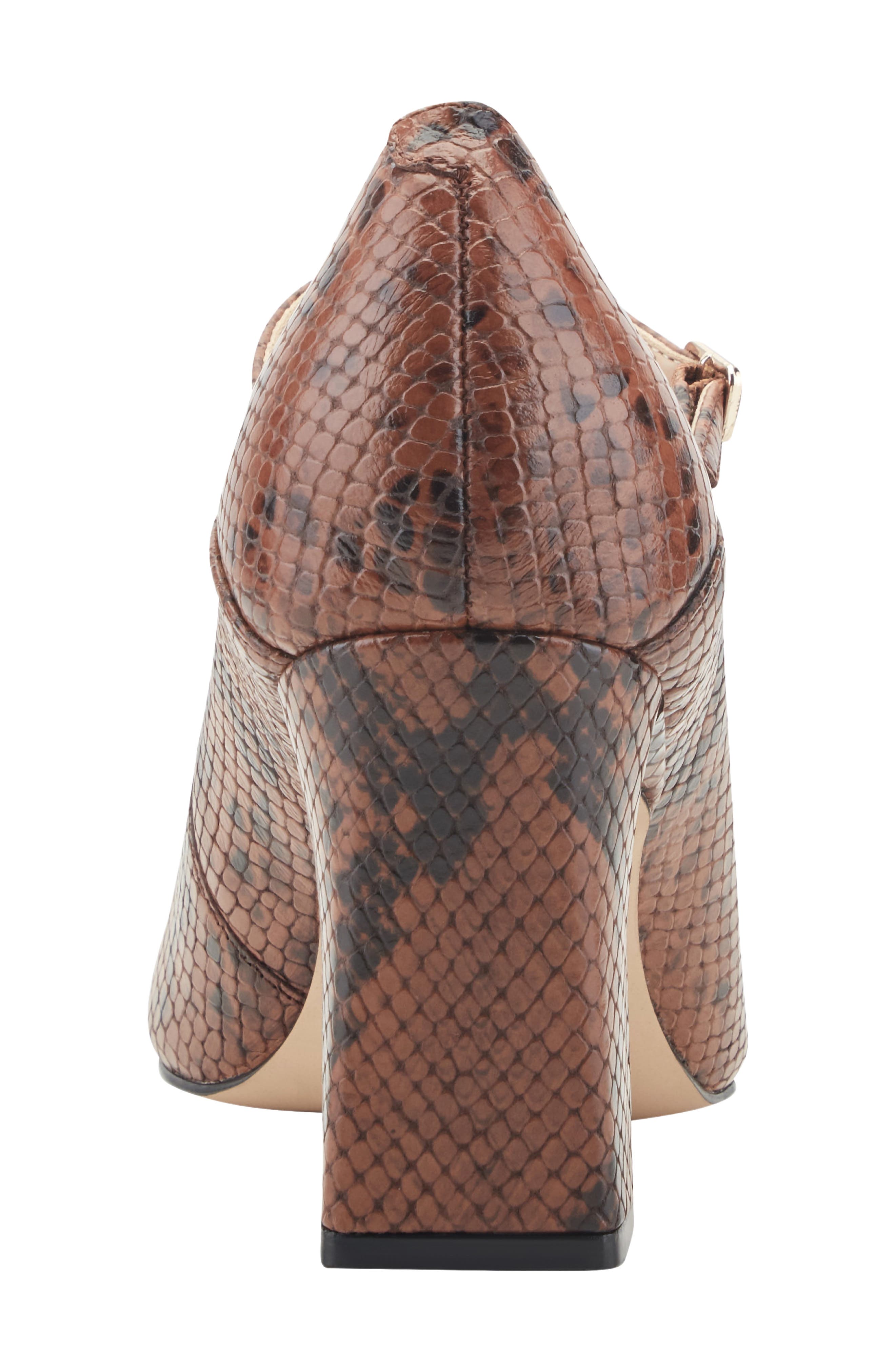 Genevie Mary Jane Pump, Alternate, color, DARK NATURAL