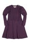 selected Plum Heather Cable Bodice