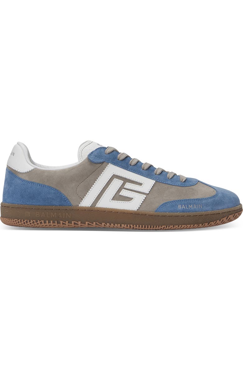 Balmain Swan Low Top Sneaker, Alternate, color,