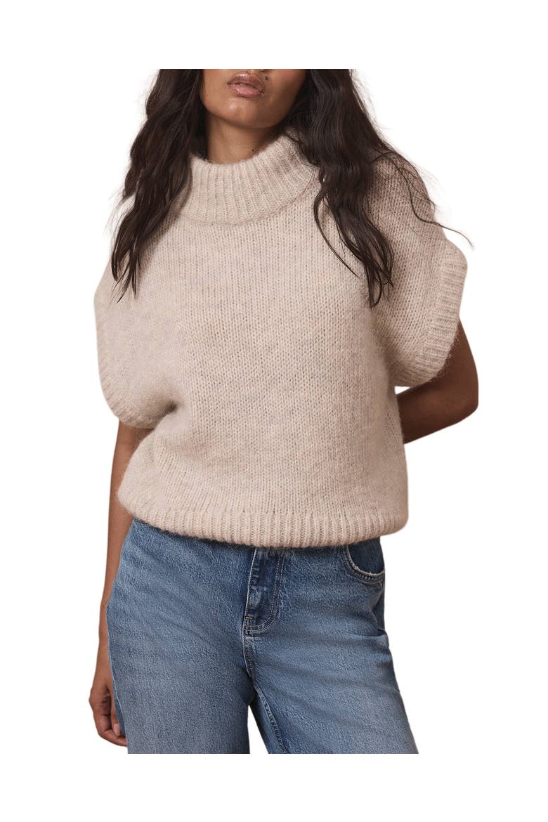 Wool Blend Knit Top, Main, color, Neutral