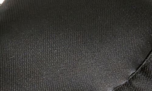 Tasha Padded Satin Headband In Black