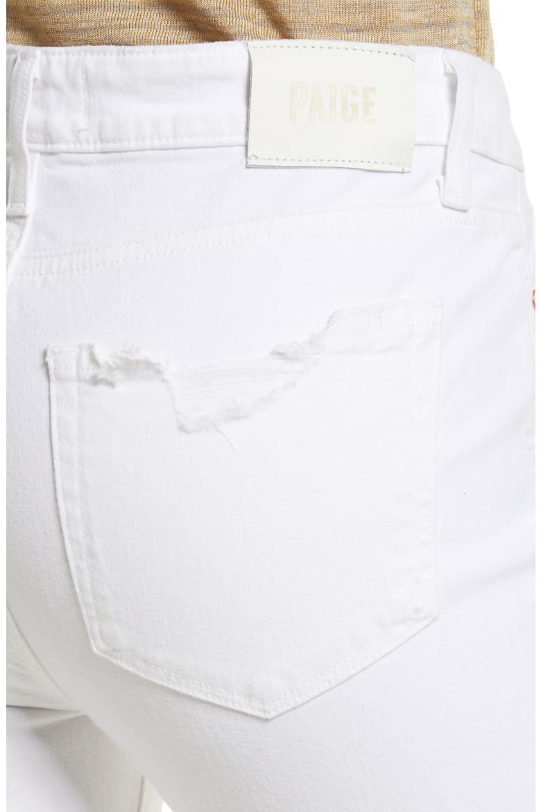 Women's Hoxton Ripped Raw Hem Skinny Jeans, Alternate, color, BLANCHETTE DESTRUCTED