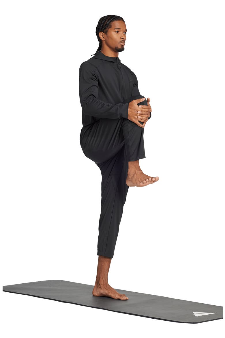 Puremotion Climacool Hoodie, Alternate, color, BLACK/ /