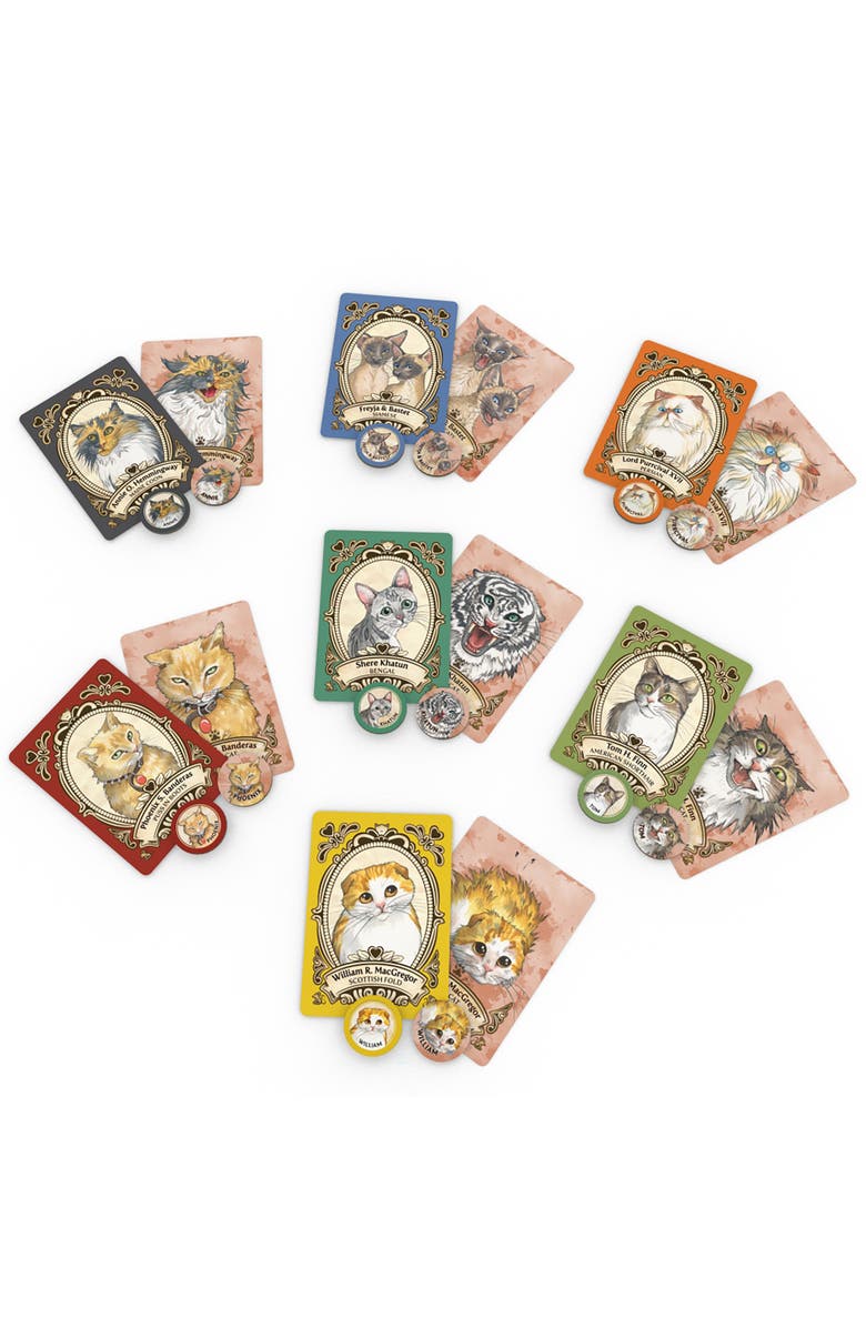 Mentha Designs Cantankerous Cats 3rd Edition Card Game, Alternate, color, Multicolored