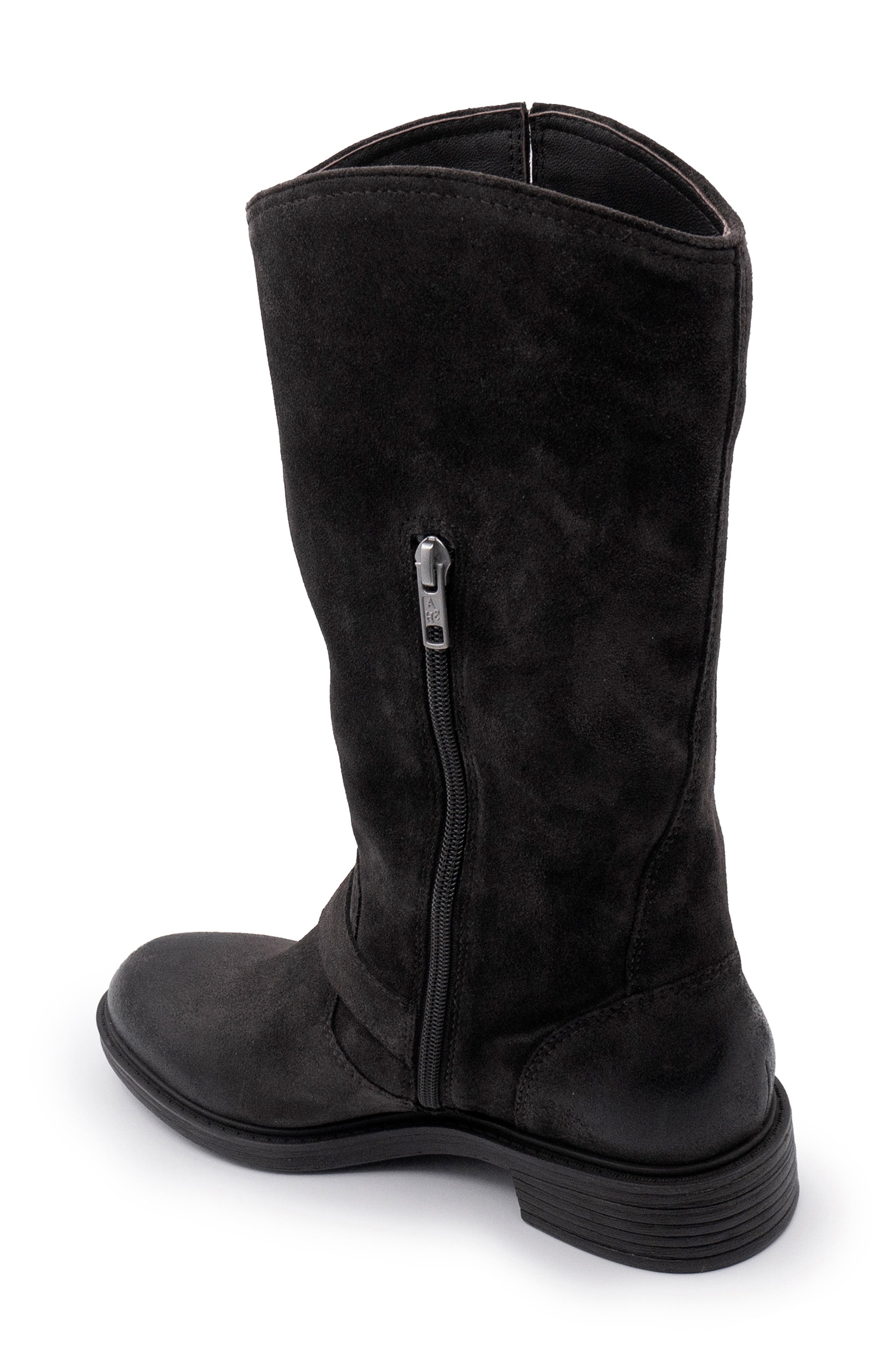 Freesia Leather Tall Boot, Alternate, color, AFRICA BROWN SUEDE