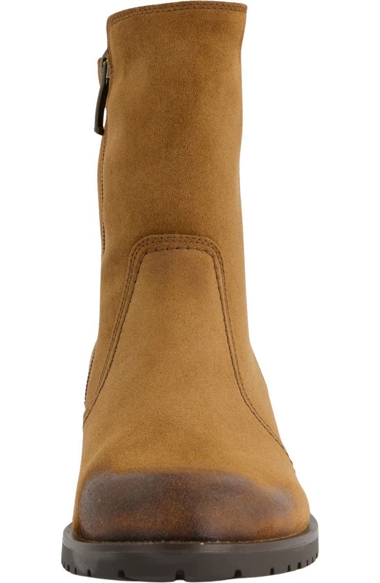 Paul Green Cheyenne Faux Fur Lined Bootie, Alternate, color, Toffee Soft Suede