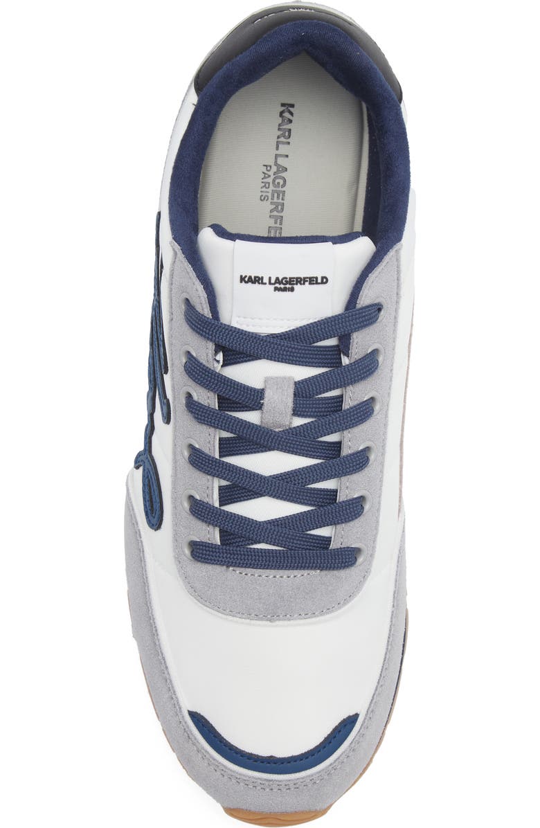 KARL LAGERFELD PARIS Low Profile Sneaker, Alternate, color, Grey