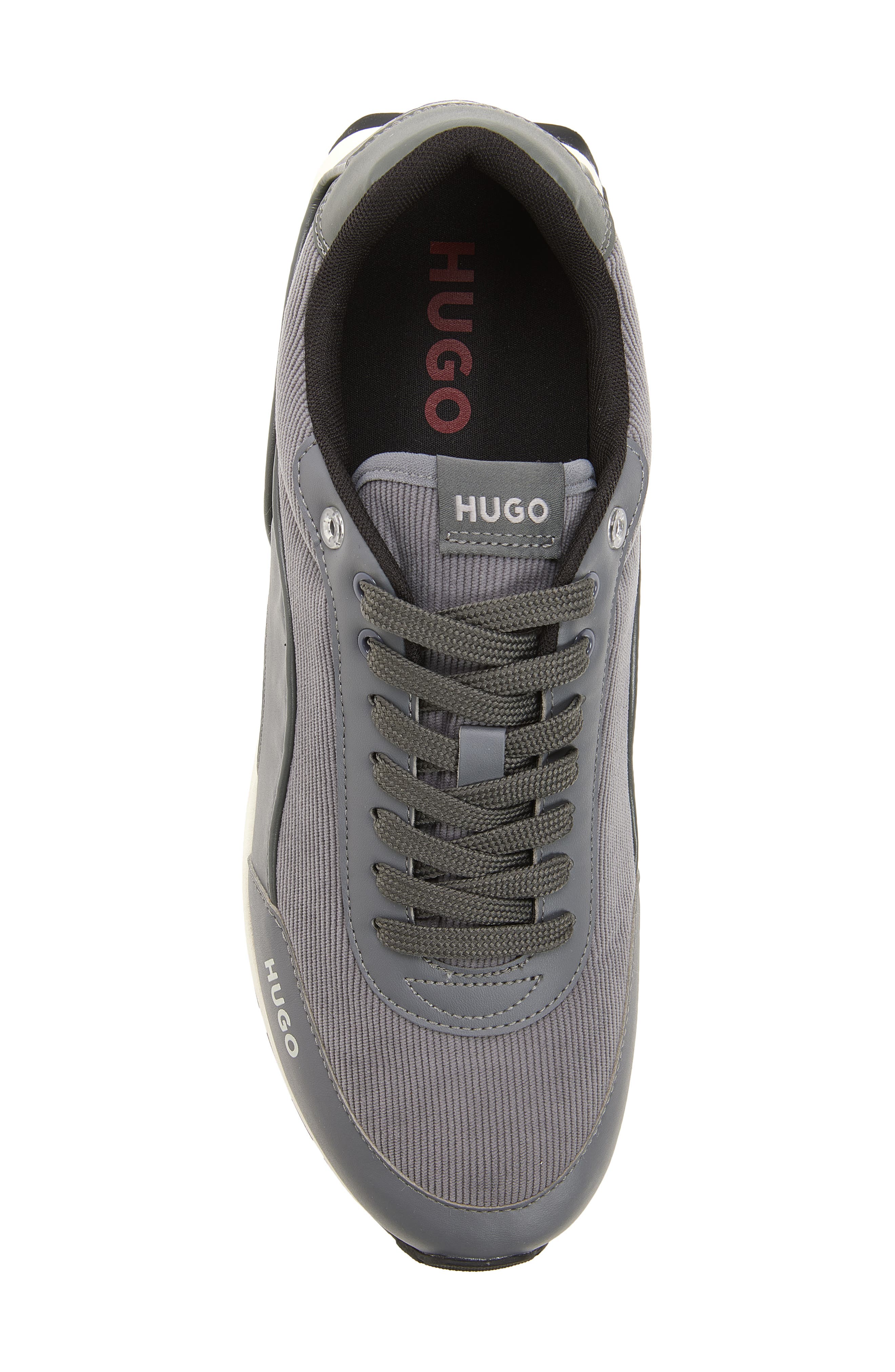 BOSS Icelin Runn Sneaker, Alternate, color, Medium Grey