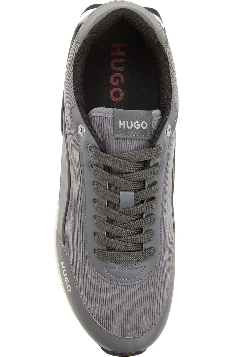 BOSS Icelin Runn Sneaker, Alternate, color, Medium Grey