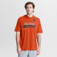 Nike Men's Nike Orange Chicago Bears Tri-Blend Hooded T-Shirt