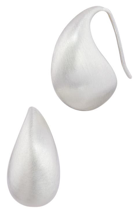 Baby Teardrop Threader Earrings