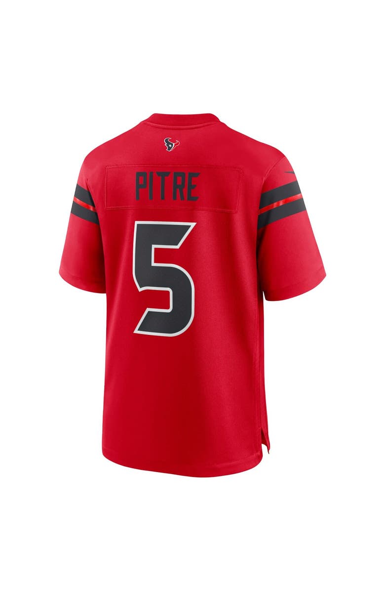 Nike Men's Nike Jalen Pitre Red Houston Texans Alternate Game Jersey, Alternate, color,