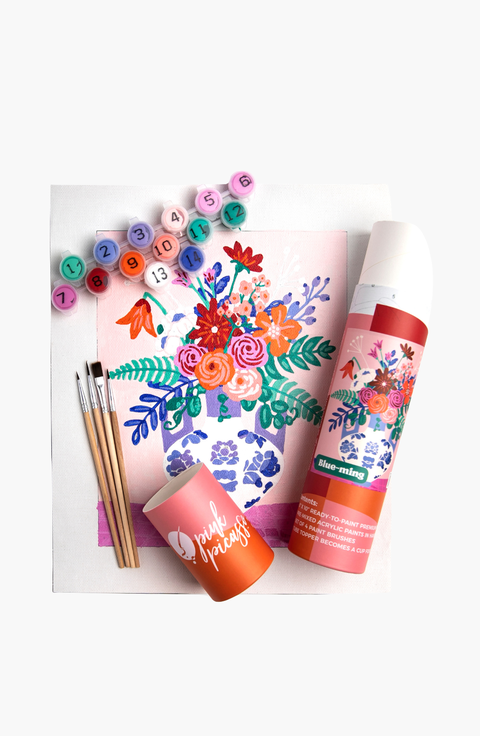 Blooming Paint by Numbers Kit