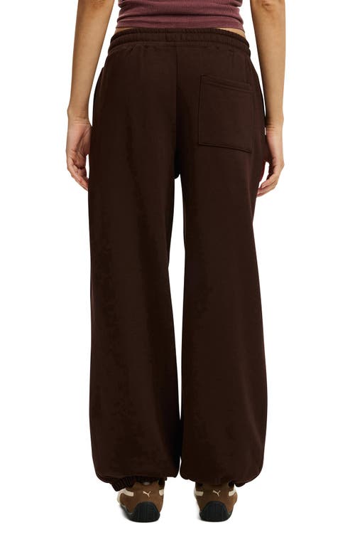 Cotton On Balloon Sweatpant In Brown