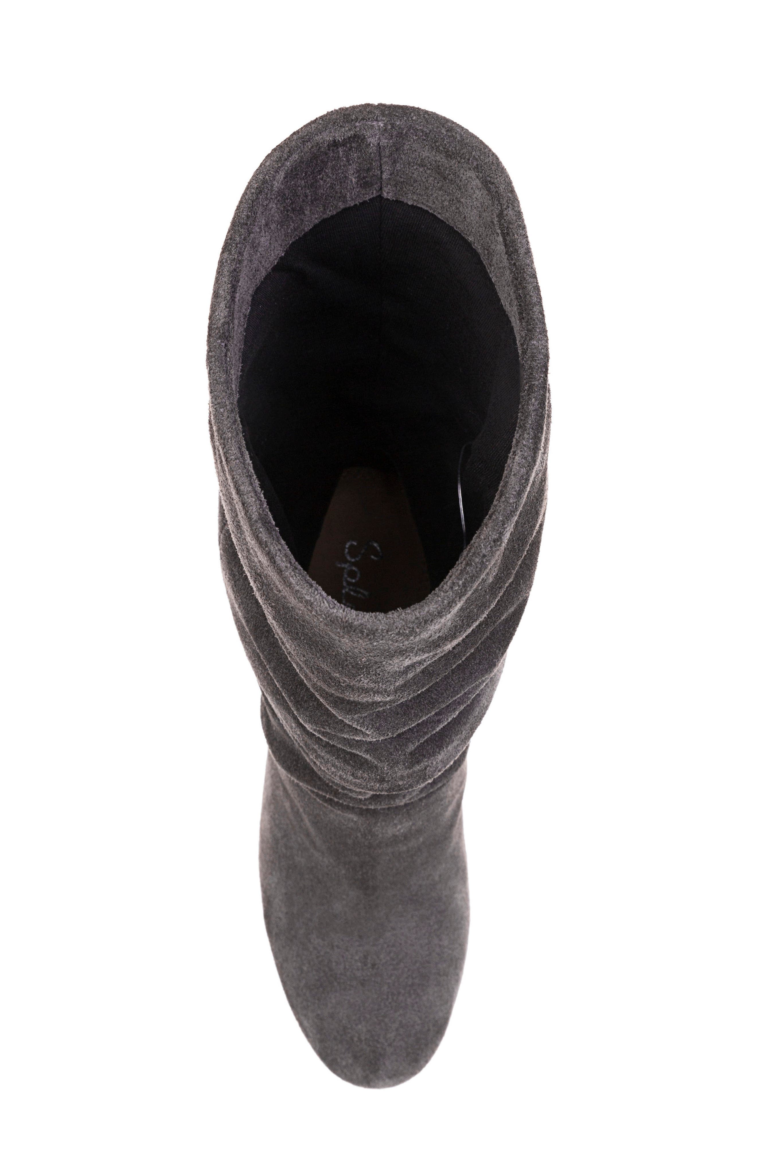 Phyllis Boot, Alternate, color, STONE SUEDE