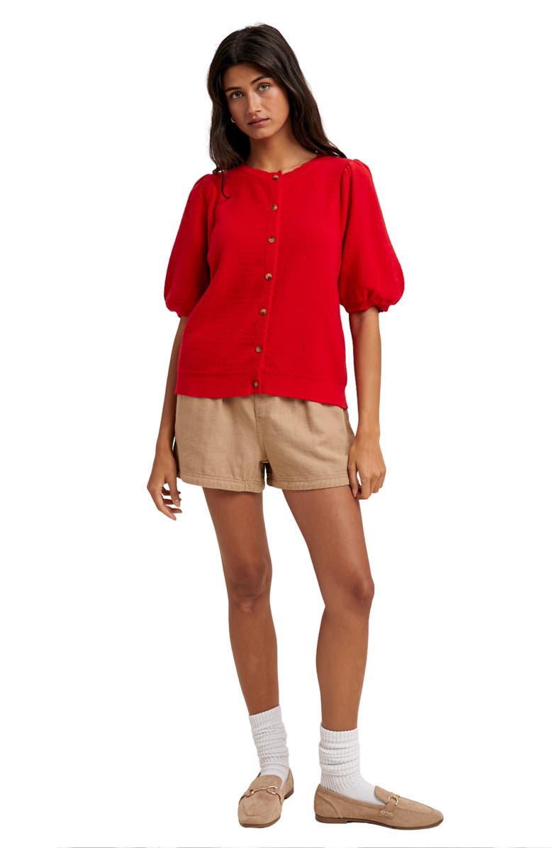 WISHLIST Twill Shorts, Alternate, color, Mocha