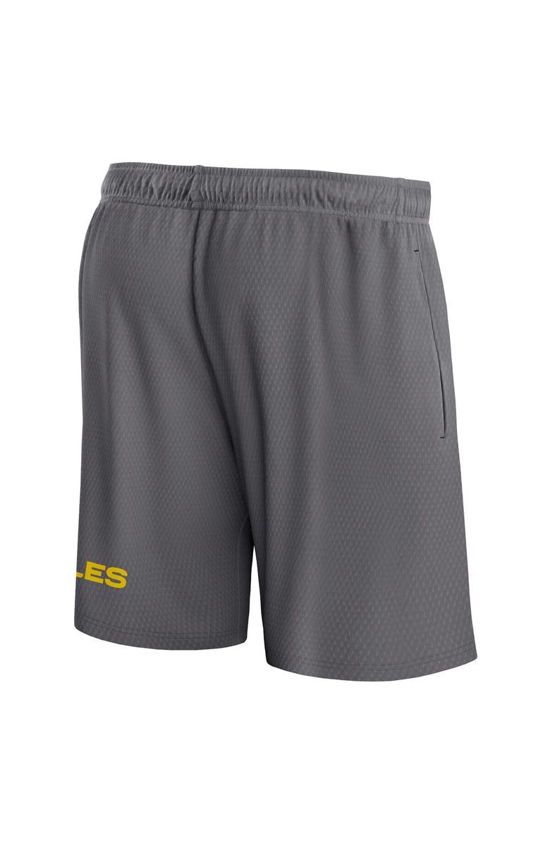 FANATICS Men's Fanatics Branded Gray Los Angeles Rams Clincher Shorts, Alternate, color, Gray