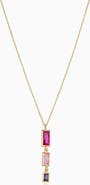 Oradina 14K Gold Fresco Pendant Necklace
