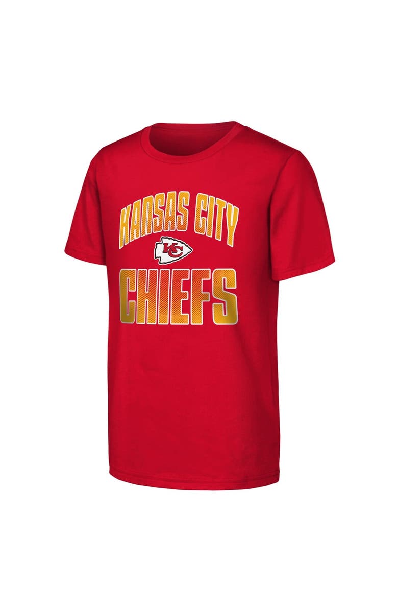 Outerstuff Youth Outerstuff  Red Kansas City Chiefs Never Quit 2-Pack T-Shirt Set, Alternate, color, Red