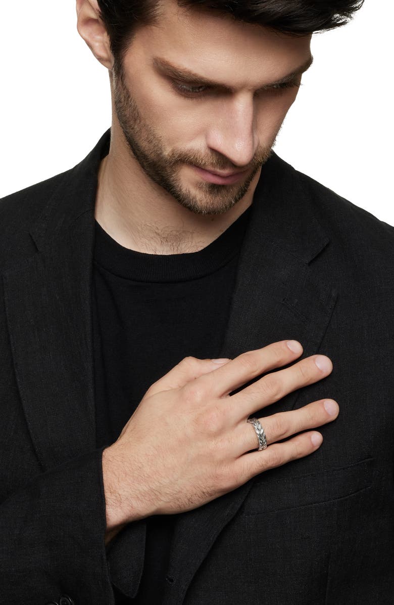 David Yurman Chevron Woven Band Ring, Alternate, color, 