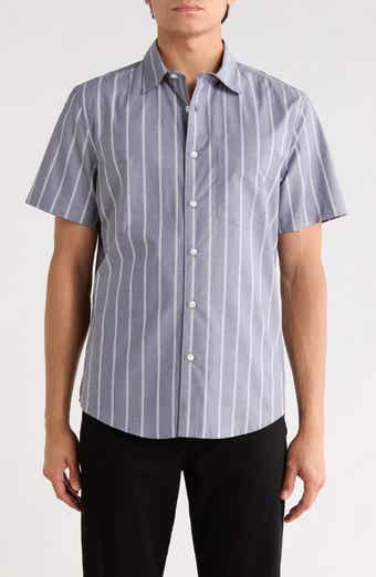 Nordstrom Cotton Poplin Short Sleeve Button-Up Shirt