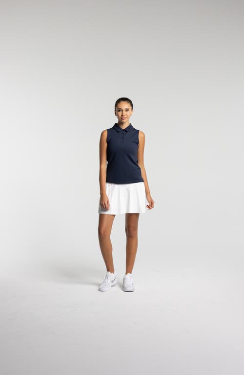 Avi Clubhouse Pickleball Polo In Sapphire Blue